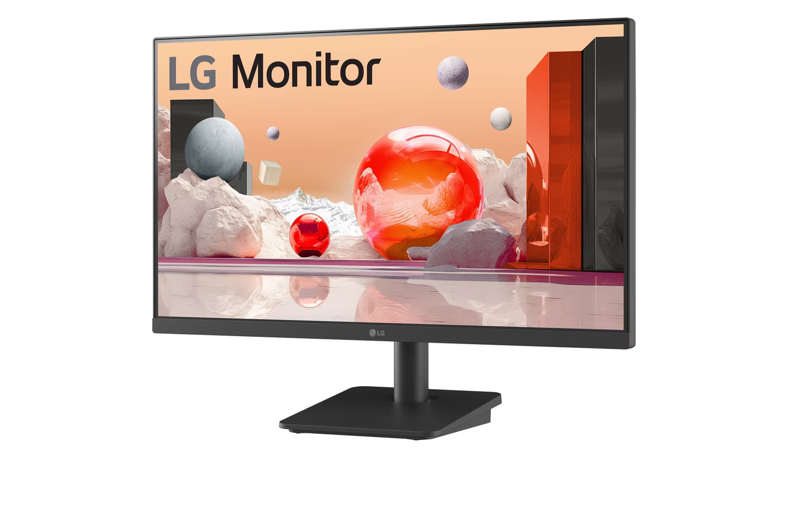 LG 24BA400-B 24", 1920 x 1080, Black, 24BA400-B