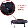 thumbnail image 3 of Trampolín de Fitness Sunny Health & Fitness No. 078 Portátil Compacto de 41pulg con Estructura de Acero Cordones Elásticos 220 lb Negro Sunny Health & Fitness No. 078, 3 of 3