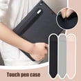 thumbnail image 2 of ZYPencil Holder for Apple Pencil,Adhesive Pencil Cases,Adhesive Stylus Pen Sleeve Attached to Case for AP Pencil and Other Stylus Pen,Leather Elastic Stylus Pocket Pouch-1008, 2 of 4