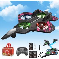 Skyriders Rc Jet -The Sky Riders Drone, Remote Control Airplane with 360° Flips & LED Lights, 2.4ghz Rc Stunt Fighter Jet, Unmatched Speed, Precision, Thrill Great Christmas Birthday Gifts