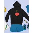 thumbnail image 3 of Brain With Idea Hoodie Juniors -Image by Shutterstock,  Small, 3 of 4