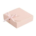 thumbnail image 2 of perfeclan Gift Box with Lid Rectangle Paper Gift Box Gift Wrapping Box Bridesmaid Proposal Box Treat Box for Birthday Party Baby Shower , Pink, 2 of 9