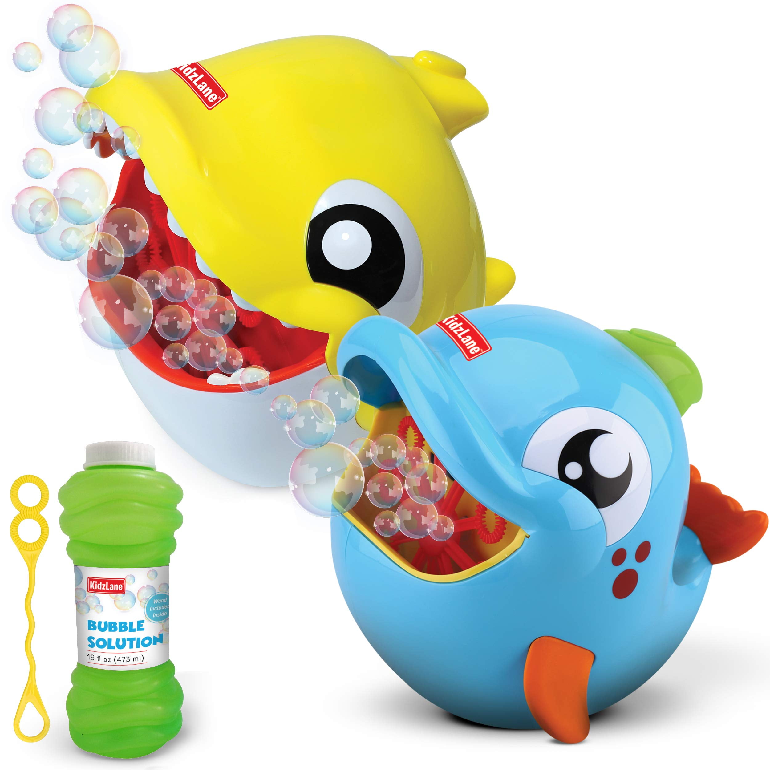 Kidzlane Shark & Dolphin Bubble Machines Bubble Machines for Kids