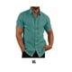 thumbnail image 4 of Camisa de hombre Minnieouse Verano manga corta Poliéster L XL XXL XXXL lago azul, 4 of 5