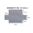 thumbnail image 3 of Nvzi Funda de sofá, funda de cojín para sofá, impermeable, reclinable, para sala de estar, fácil de instalar, lavable, protector de sofá para muebles (21,65 x 78,74 pulgadas, negro), 3 of 3