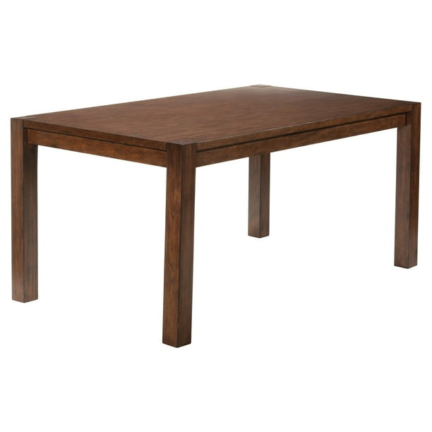 OSP Home Furnishings Chandler Dining Table in Dark Oak Finish Walmart