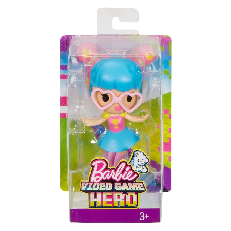 Barbie Video Game Hero Blue Haired Doll - Walmart.com