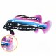 thumbnail image 2 of Juguete para gatos con forma de pez que pica y flota: juguete de peluche eléctrico automático interactivo que se mueve de forma realista y se activa con movimiento - USB con bolsa de hierba gatera -, 2 of 8