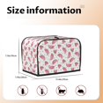 thumbnail image 5 of Lsque Watermelon Print 2 Slice Toaster Cover , Kitchen Appliance Dustproof Protector , Toaster Protector Dustproof Kitchen Appliance Cover, 5 of 7