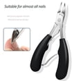 thumbnail image 4 of Toenail Clippers Pinkiou Cuticle Nipper Nail Clippers for Thick Nails Toe Nail Clippers for Seniors Thick Toenails 6PCS Ingrown Toenail Clippers Nail Cutter with Nail File Cuticle Pusher, 4 of 8