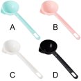thumbnail image 3 of Kitchen Grease Filter Scoop Soup Residue Strainer Spoon PP-make Oil Separation Spoon Colander Black, 3 of 7