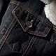 thumbnail image 2 of Xishao - Chamarra de mezclilla para hombre, forro grueso de cachemira, a prueba de frío, chamarra de mezclilla de invierno, ropa de calle Xishao ropa, 2 of 2