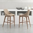 thumbnail image 5 of ZUO Moor Counter Stool Beige, 5 of 10