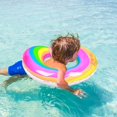 thumbnail image 1 of Swimming Ring Inflatable Children Swimming Swimming Ring Rainbow Swimming Ring, 1 of 5