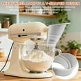 thumbnail image 5 of Flour Funnel for KitchenAid Stand Mixers, Fits 4.5–5 Qt, Collapsible Silicone Attachment Stand Mixer Attachment for Kitchen Easy to Operate, 5 of 9