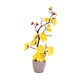 thumbnail image 5 of Flores artificiales en maceta, flores artificiales decorativas en maceta, decoración floral falsa Amarillo, 5 of 9