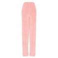 thumbnail image 4 of Womens Winter Sherpa Fleece Sweatpants High Waist Fuzzy Joggers Pants Thick Thermal Lounge Trousers With Pockets, 4 of 9