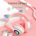 thumbnail image 5 of New Wireless Bluetooth Headsets Light Up Cat Ears Cute High Sound Quality Sports Gaming Headphones Clearance Under 5$!, 5 of 6