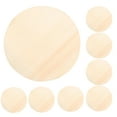 thumbnail image 1 of 10 Pcs Copeaux de Bois Ronds Naturels Tranche de Bois Graffiti Matériel de Graffiti Diy, 1 of 8