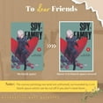 thumbnail image 2 of Anime Canvas Poster Polyester Multi Size Decorative Poster,Spy X Family Poster Anime Paint Decorative Poster 12.0 X 18.0 In, 2 of 5