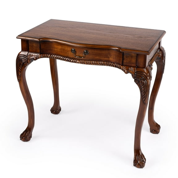 Butler Specialty Masterpiece Traditional Writing Desk In Vintage Oak