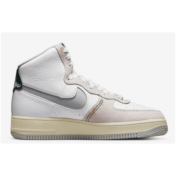 Nike Air Force 1 Sculpt High Women's Size 9.5 White/Wolf Grey-Summit White