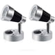 thumbnail image 1 of Whataatahia Luz de lectura LED de 3W 12V para RV, luz de pared pequeña, foco interior ajustable de 90°, práctica con interruptor para caravanas y autocaravanas (blanco cálido, paquete de 2), 1 of 5