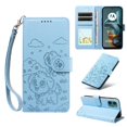 thumbnail image 1 of Funda Cartera GANGXUN con Diseño de Perrito en Relieve para Motorola Moto E15 , Protección 360° con Ranuras y Correa Desmontable, 1 of 6