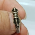 thumbnail image 4 of Tibetan Copper Ring Magic Weapon Style Fixed Size Spiritual Jewelry Traditional Symbolic Accessory for Men Women Non Adjustable, 4 of 5