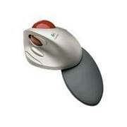 Logitech Trackman Cordless FX - Trackball - optical - wireless - USB / PS/2 wireless receiver - white, red