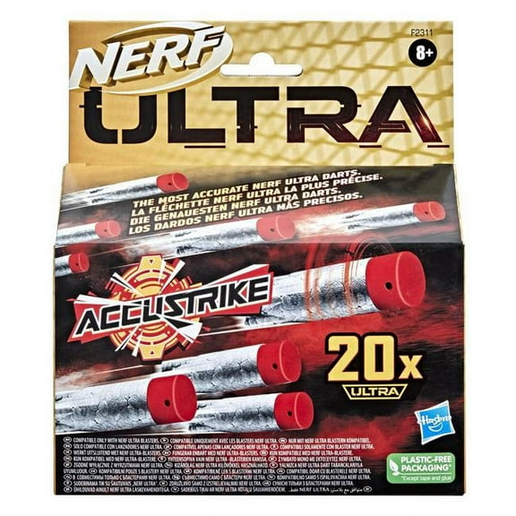 Hasbro HSBF2311 Nerf AccuStrike Ultra 20-Dart Refill Pack for Blasters - Pack of 24