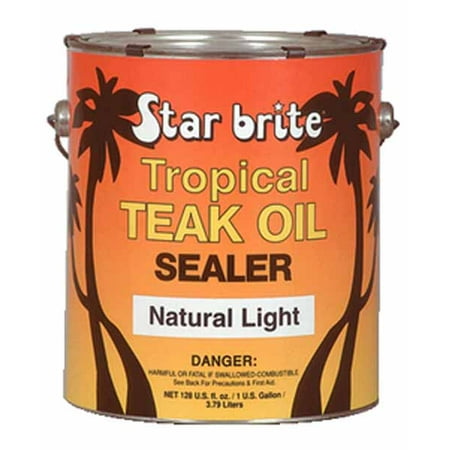 Star Brite 87900  87900; Tropical Teak Sealer Light (Best Deck Stain And Sealer 2019)