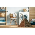 thumbnail image 2 of Ahgly Company Machine Washable Indoor Rectangle Transitional Deep Red Area Rugs, 2' x 5', 2 of 7