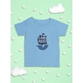 thumbnail image 3 of Land Ahoy Pirate Ship T-Shirt Infant -Image by Shutterstock,  6 Months, 3 of 4