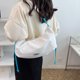 thumbnail image 2 of Bolso de lona, bolso de hombro para mujer, bolso escolar, bolsos cruzados de moda coreana, bolsos y carteras unisex para mujer y hombre, gran capacidad, 2 of 5