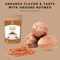 thumbnail image 5 of SPICY ORGANIC Ceylon Organic DHF10&nbsp;Nutmeg Powder (8 oz Pack)- Certified USDA Organic - Fresh Ground Nutmeg Spice for Baking, Cooking, Spices and Seasoning, 5 of 7
