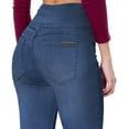 thumbnail image 3 of Women Butt Lift 3 Button High Wide Waist Capri, 3 of 5