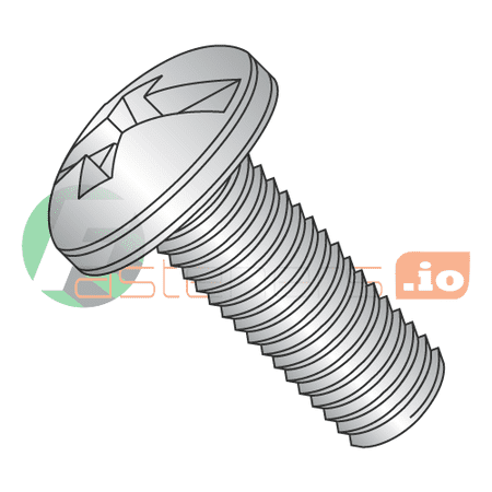 

4-40 x 1/4 Machine Screws / Combo / Pan Head / 18-8 Stainless Steel (Quantity: 6 000 pcs)