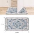 thumbnail image 6 of Farm Retro Blue Bohemia Welcome Doormat for Indoor/Outdoor Entrance Farm Retro Blue Bohemia Decoration Door Mat Kitchen Door Mat Bedroom Doormat 17x30 Inch, 6 of 6