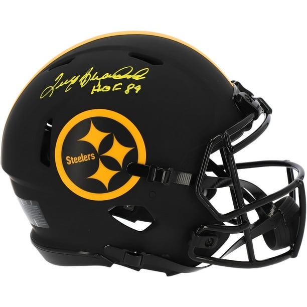 Terry Bradshaw Pittsburgh Steelers Autographed Riddell Eclipse