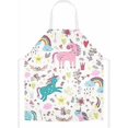 thumbnail image 1 of 1PCS Kids Aprons, Cute Cartoon Kitchen Apron for Boys Girls, Children Apron for Art Painting Gardening, 1 of 4