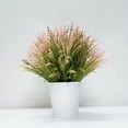 thumbnail image 5 of Small Fake Plants 4 Packs Artificial Faux Plants in Pots for Home Office Bedroom Living Room Decor, 5 of 7