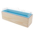 thumbnail image 2 of Divisores de de silicona de jabón de acrílico Caja de para herramienta de fabricación de jabón de bricoje Azul Macarena Molde de pan de jabón de silicona, 2 of 6