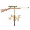 Good Directions Polished Copper Rifle with Scope Garden Weathervane