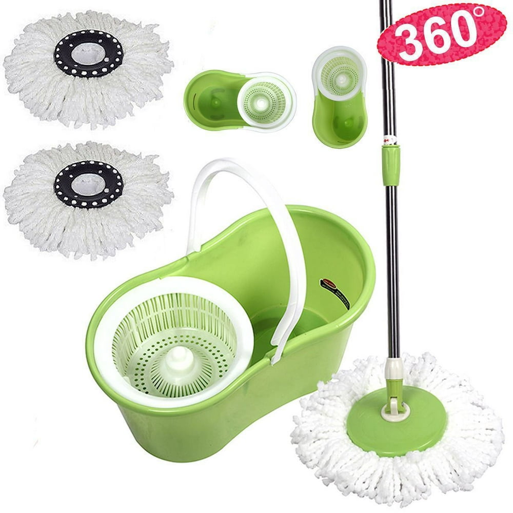Home Magic Floor Cleaning Mop Smart 360Degree Rotary Head Wash Floors