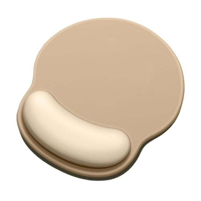 Alfombrilla de ratón con soporte para muñeca, cojín para reposamuñecas, superficie resistente a derrames, espuma viscoelástica de silicona, cómoda C
