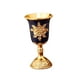 thumbnail image 2 of europea, , copa de metal, minicolección, copa de cóctel, copa en relieve, europea, para decoración del hogar Azul, 2 of 8