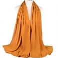 thumbnail image 2 of Women Scarf Solid Color Chiffon Extra Large Long Elegant Head Scarf Shawl Wrap, 2 of 6