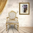 thumbnail image 3 of Fab Funky 26x32 Gold Ornate Wood Framed with Double Matting Museum Art Print Titled - Horse Mad Hatter, Close Up, 3 of 4