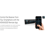 KENWOOD KDC-BT35 1-DIN Car Stereo with CD Player, Bluetooth, Front USB ...
